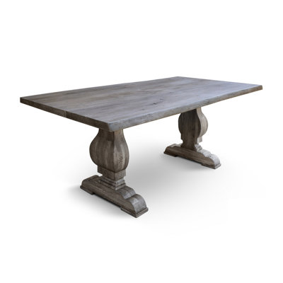 Maynardville Oak Solid Wood Dining Table