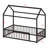 Low-Profile House-Style Floor Bed Designed For Independent Sleepers-597374072-597374071