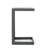 CAPE CORAL ALU C-SHAPED TABLE GREY-582591465