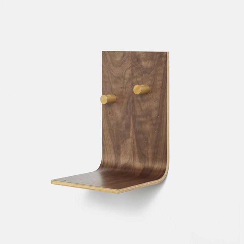 Cashaun Accent Shelf, Walnut