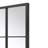 Decorative Large Rectangle Metal Window Pane Wall Mirror-1813672785