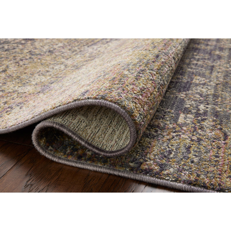 Bradbury Black and Brown Synthetic 9' x 12' Area Rug