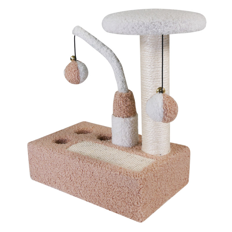 Aire de jeu à cache-cache Penn-Plax Grattoir en sisal | Jouet interactif pour chats d'intérieur