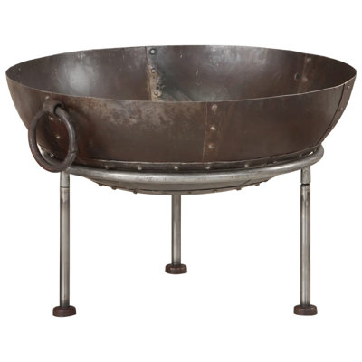Round Wood Burning Smokeless Fire Pit
