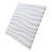 19.7" x 19.7" PVC Wall Paneling,3D Wall Panels in Wave Design,32sq.ft.(Set of 12)-70931117