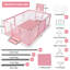 Grande barrière de sécurité pour bébé-80550535
