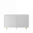 Sideboards Modern White Fluted Buffet Cabinet with Large Storage, Adjustable Shelves | MDF | Credenza