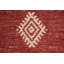 Tapis en laine à motif géométrique Kilim