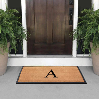 Wooden Door Mat  Garrett Wade's Stylish Wood Slat Door Mat