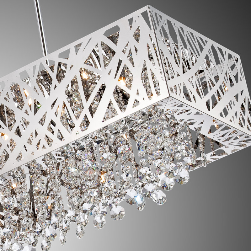 Doby 10 - Light Kitchen Island Pendant, Chrome