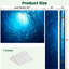 Cloison pliante 6 panneaux paravent Royal Underwater Fish Swirling Sunlit Ocean-134503398-134503400