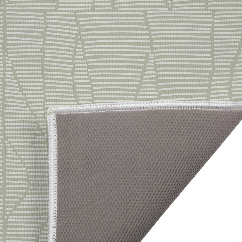 Grer Outdoor Doormat, 17" W x 24" L, Light Green