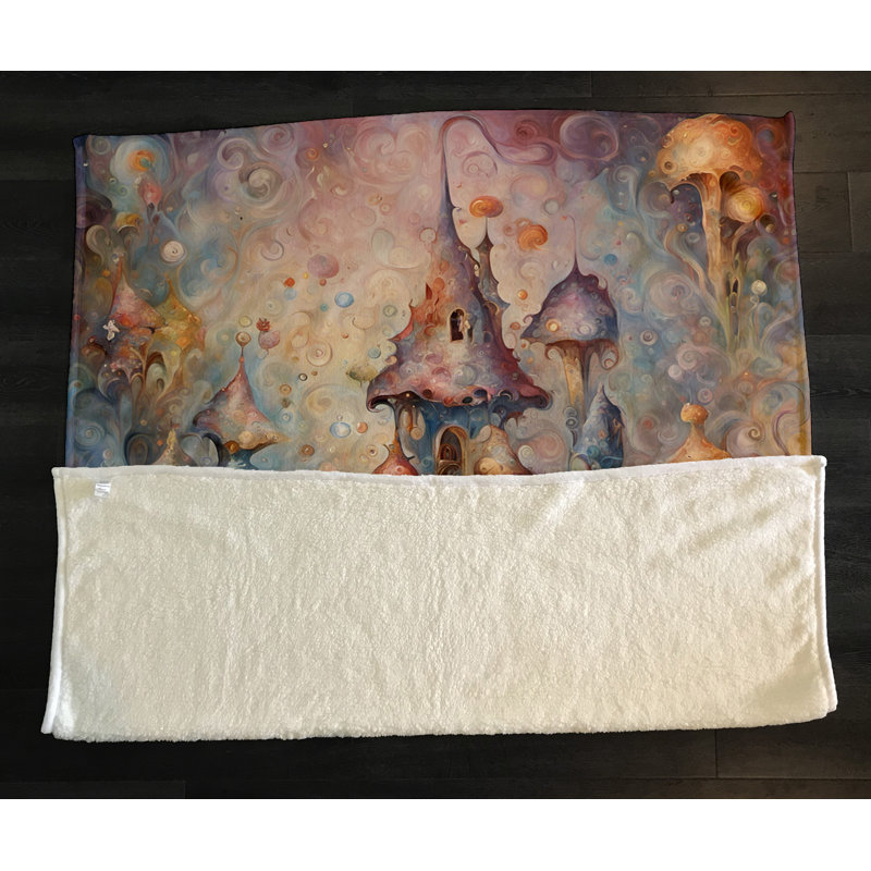 Throw Blanket, 51" W x 60" L