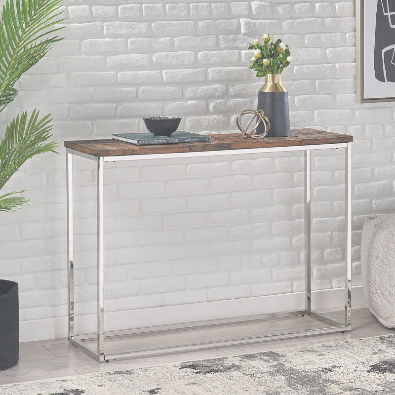Stratifié métallique pour salon et canapé, Naturel, Argent argent
