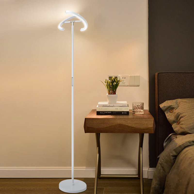 Lampe sur pied à DEL 20W, Blanc