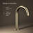 Components Bathroom Sink Faucet Spout With Tube Design 1.2 GPM-94619784