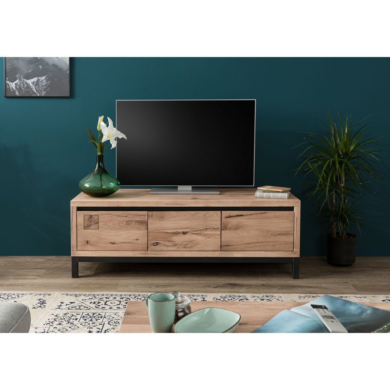 Villanders Unfinished TV Stand for TVs up to 43", White