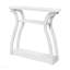 Console décorative, stratifié pour le salon - blanc
