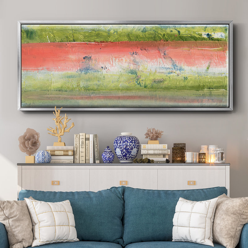Nature's Flag I - Framed Canvas