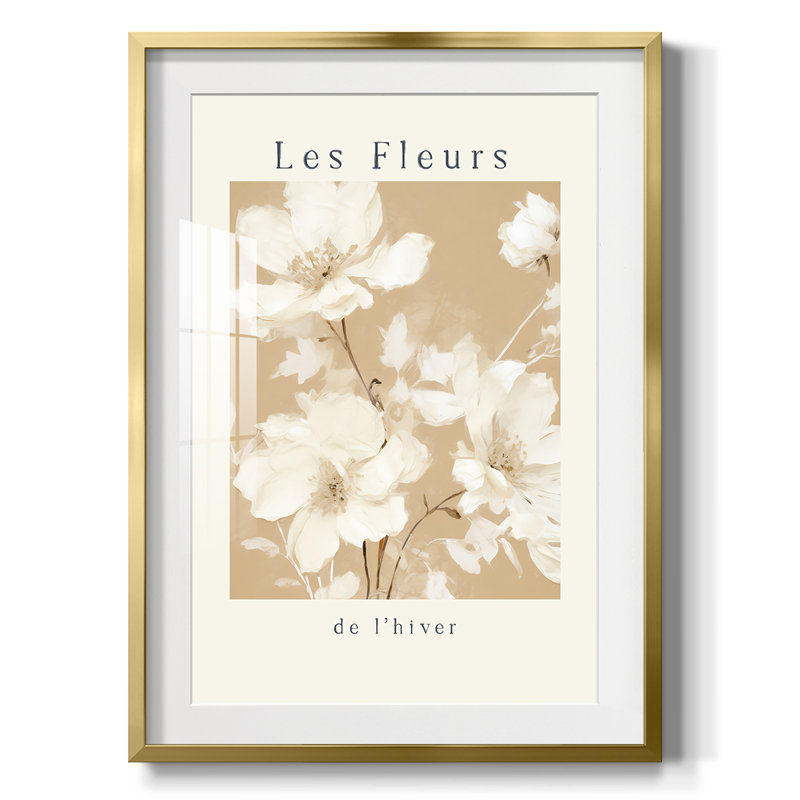 Vintage Floral Print XXXII - impression encadrée