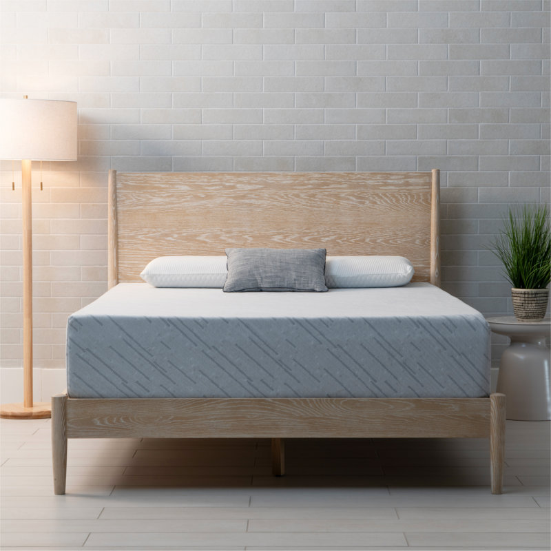 Matelas Brooklyn Bedding 25 cm en mousse à mémoire de forme infusée de gel, format California King, fermeté optimale