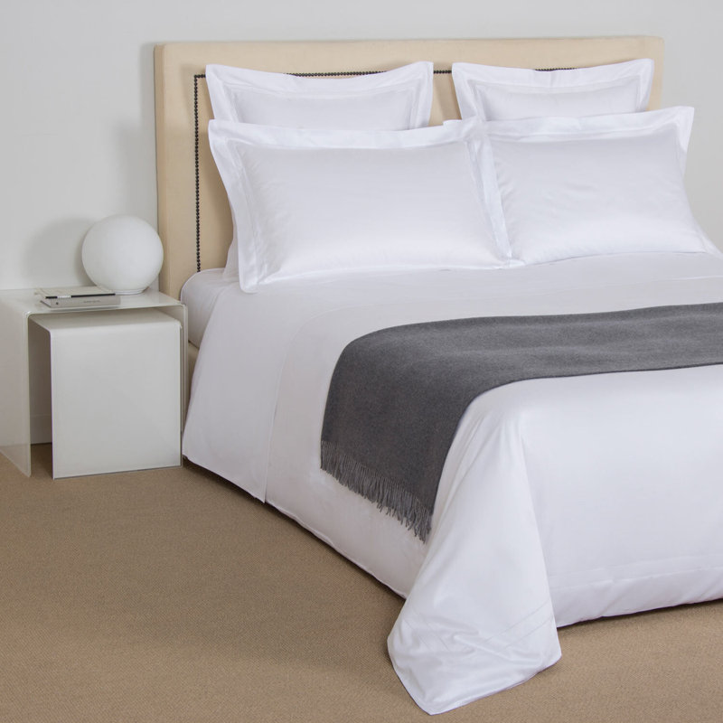 Pure Cashmere Hand Woven Throw Blanket, Anthracite