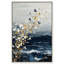 «Gold Butterfly Flight II», reproduction d'art acrylique encadrée par Art Remedy, cadre doré, 16 x 24-261425990-261425996