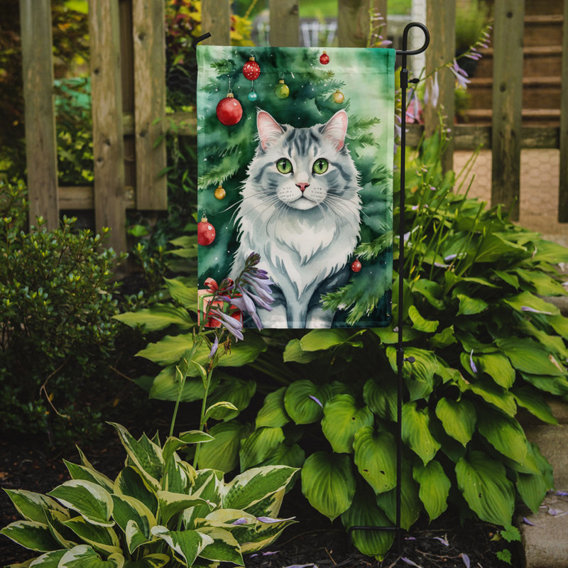 Drapeau de jardin Pixie Bob, American Curl