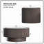 Ensemble de tables basses Modern Faux Marble