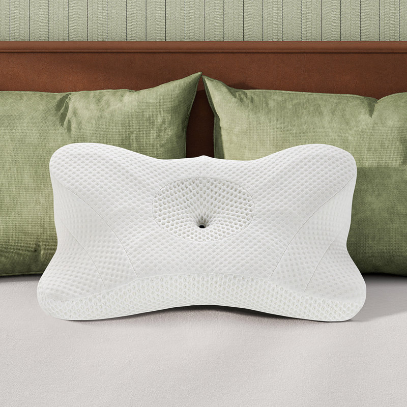 Coussin Kofi, Blanc, Grand lit