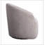 Chaise d'appoint en polyester beige