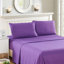 Ensemble de literie en microfibre avec draps-housse et drap-housse Lux Decor Collection-22280730-22280741