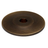 Traditional Metal Knob Backplate