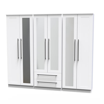 Fully Assembled 3 Door Wardrobe