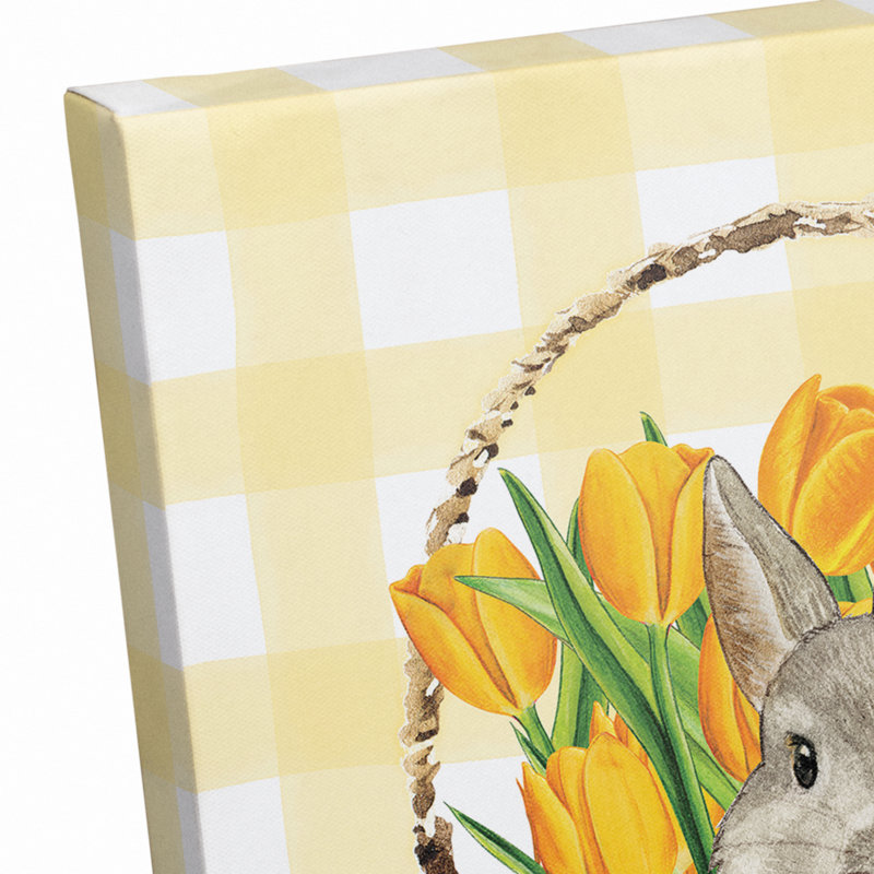 «Spring Has Sprung Basket» sur toile