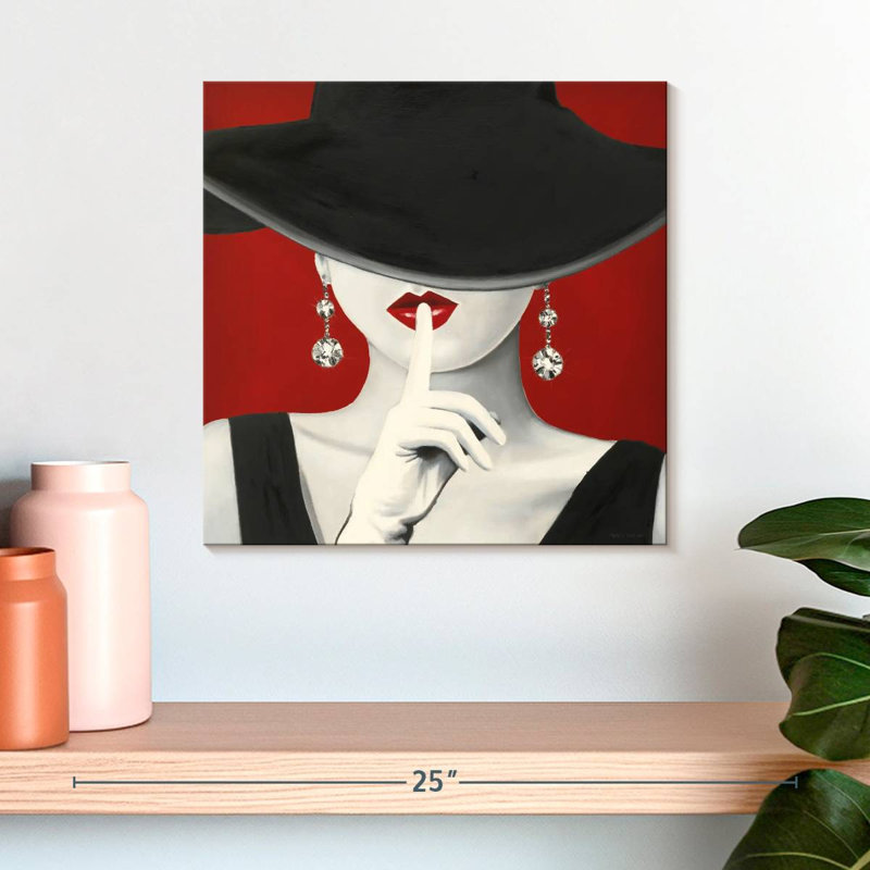 Navette Haute Chapeau Rouge I, H 16 po x l 16 po