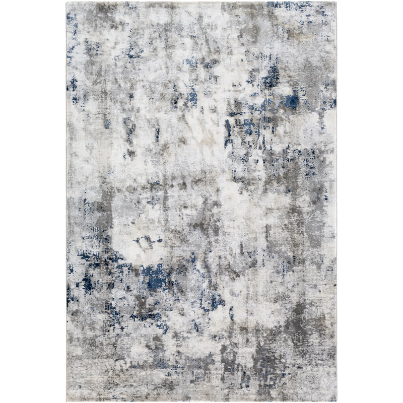 Tapis gris anthracite / gris clair Jacksonport, Rectangle 9 pi x 12 pi 3 po