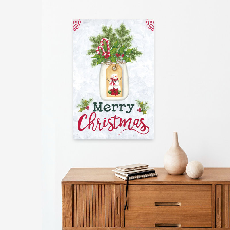 Pot de Noël Mason, H 24 po x l 16 po