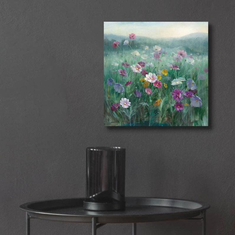  «Cosmos at Dawn» par Danhui Nai, art mural en verre acrylique, H 12 po x l 12 po x P 0,13 po