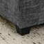 Canapé modulaire à 4 places avec 2 repose-pieds en chenille Comfy Cloud-658155880