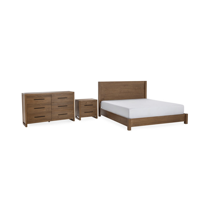 Ensemble de chambre à coucher 3 pièces Modica, Très grand