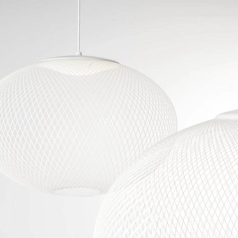 NR2 1 - Light LED Pendant, White, Medium