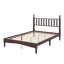 Lit plateforme en bois d'inspiration rétro avec tête de lit en forme de gourde et support en lattes de bois-2004239199-2004239192