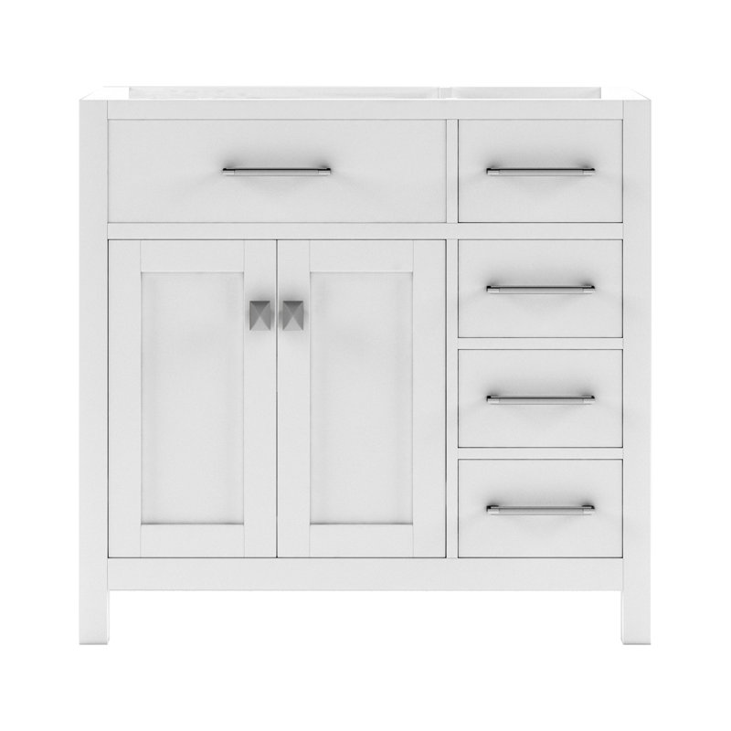 Base de meuble-lavabo 36 po Slagelse seulement, Blanc