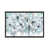 Toile encadrée de bois rustique foncé