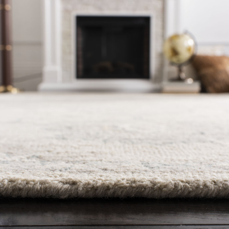 Barden Hand Tufted Oriental Area Rug, Rectangle 4' x 6'