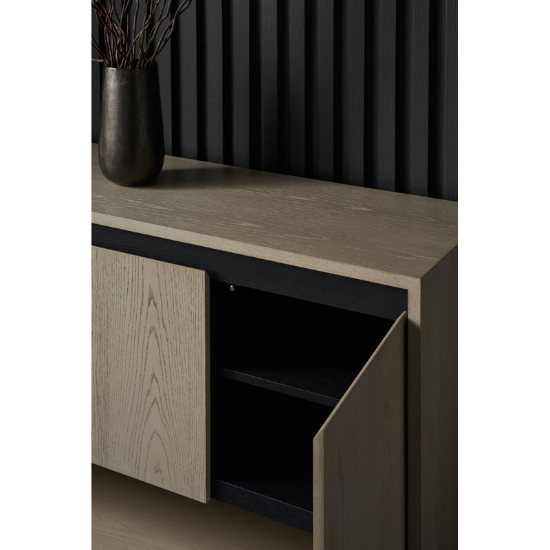 Kelly Hoppen 73'' W Solid Wood Sideboard