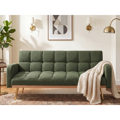 69" Teddysquare Arm Convertible Sofa