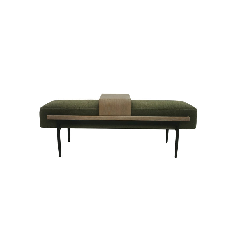 Repose-pieds polyvalent avec plateau coulissant en tissu de polyester, style moderne pour l'élégance du salon