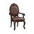 Palazzo Marina Upholstered Arm Chair in Brown